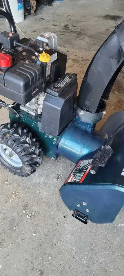 24 inch Craftsman snowblower with auger kit, View more