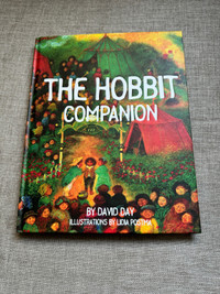 The Hobbit Companion by David Day hardcover with illustrations