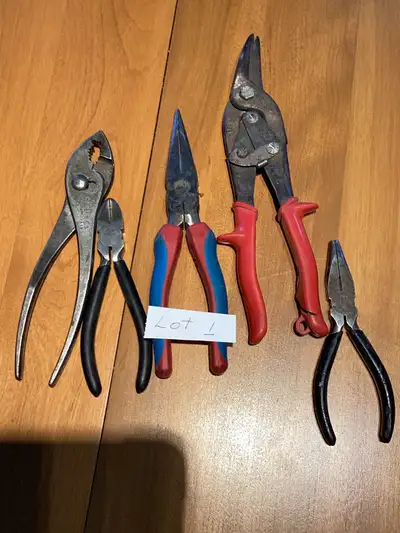 Pliers Lot 1, View more