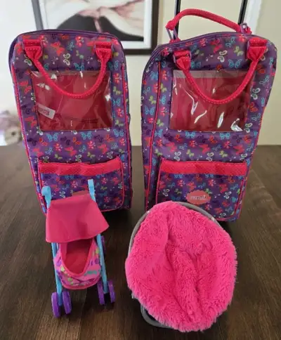 My Life 2 valises pour poupée , View more