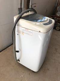 Used Apartment wash machine for $30