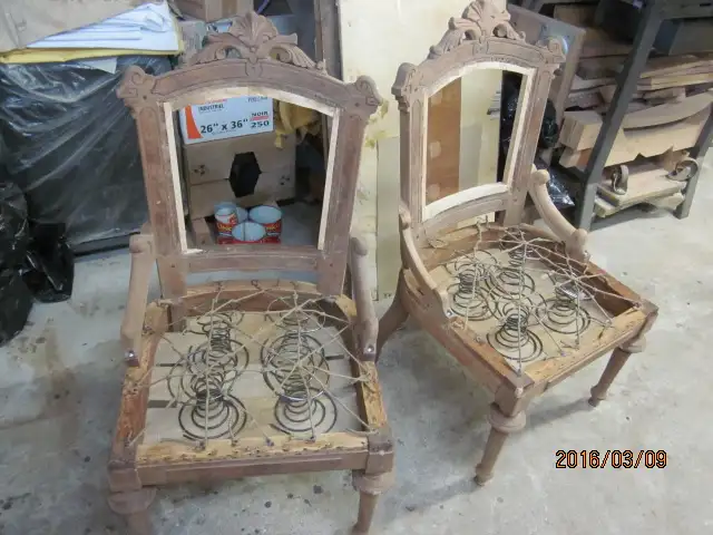 A Set of  3 Living Room  Antique Chairs in Chairs & Recliners in Vancouver - Image 11
