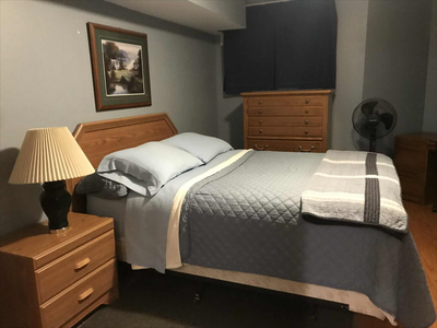 Available January 1, 2026 for 1 Person, No Pets. This is a basement apartment in a huge home owned b...