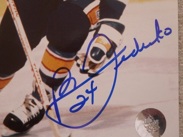 BERNIE FEDERKO  St.Louis Blues Autographed 8x10 Photo W/COA in Arts & Collectibles in Dartmouth - Image 3