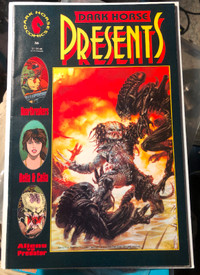 Dark Horse Presents #36 Black Comic 1st App Aliens vs Predator