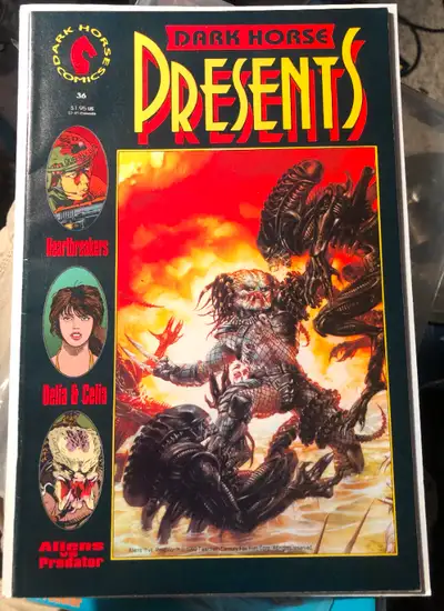 Dark Horse Presents #36 Black Comic 1st App Aliens vs Predator, View more