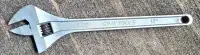 Gray Tools 18" adjustable wrench $60.00