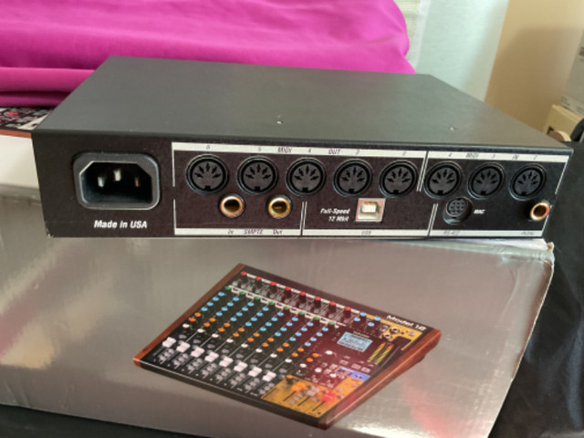 MOTU MICRO EXPRESS 4x6 USB MIDI INTERFACE in Pro Audio & Recording Equipment in Edmonton - Image 4