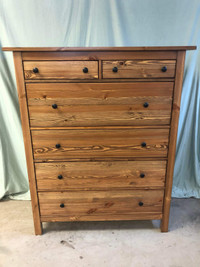 Newly refinished solid pine dresser