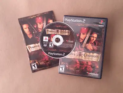 estate sale ps2 - pirates of the caribbean - legend of jack sparrow - 5 ps2 - portal runner - 10 ps2...