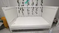 IKEA Crib/Toddler Bed with mattress 