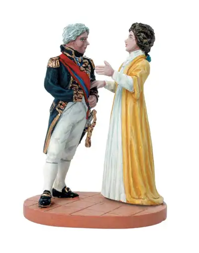 Wm Britain Set 41117 - Nelson and Emma, from the 'Nelson' series issued in 2004. This is a RARE set....