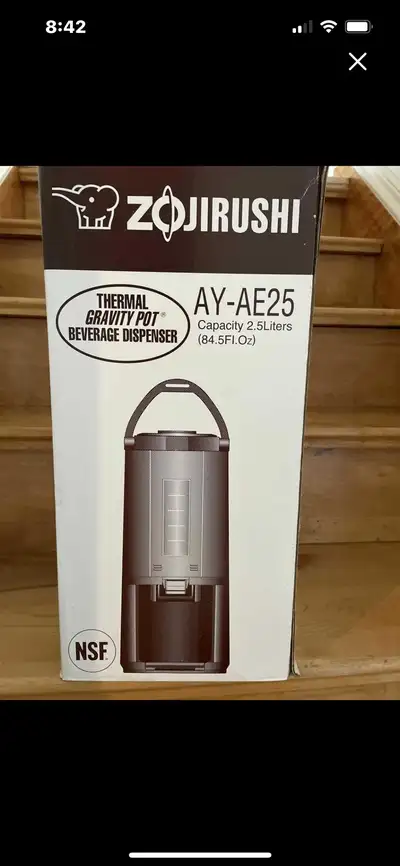 Zojirushi thermal beverage dispenser , View more