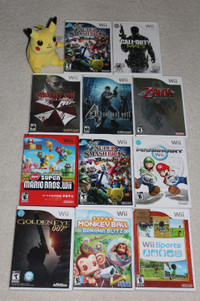 Wii Games. Prices in ad