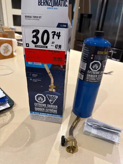 Bernzomatic Manual Torch Kit, View more