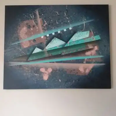 Large Wall Art Canvas  - H- 50" W- 40", View more