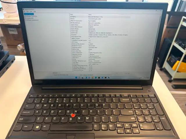 Lenovo Laptop, i5-10th, 16GB RAM+ 512GB SSD, WIN 11 PRO+ MS 365 in Laptops in Edmonton - Image 3