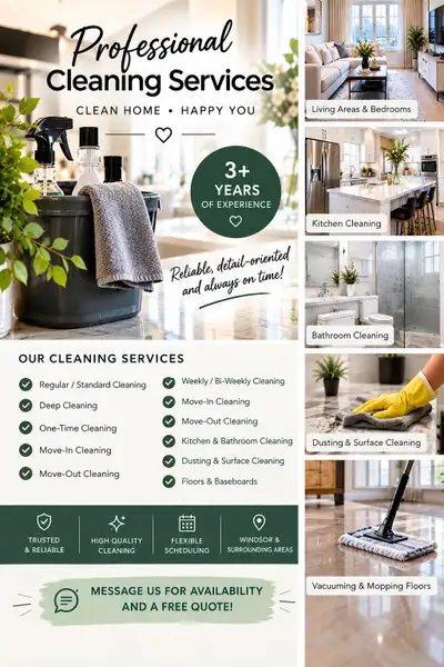 Cleaning Service, View more