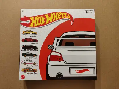 New Hot Wheels Japanese Car Culture Classics multipack 1/64 diecast 6 car box set $40 - 1988 Honda C...
