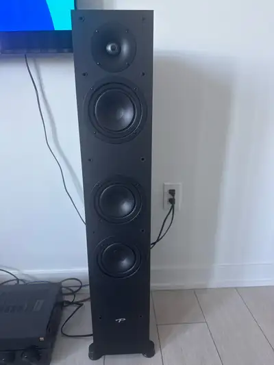 Selling my paradigm tower speakers 3000f, subwoofer v10, 2000c center channel and a Sony strdh590 5....