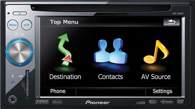 Pioneer AVIC-F900BT - radio - USB - GPS - 2020 MAPS dans Appareils électroniques  à Ville de Montréal - Image 2