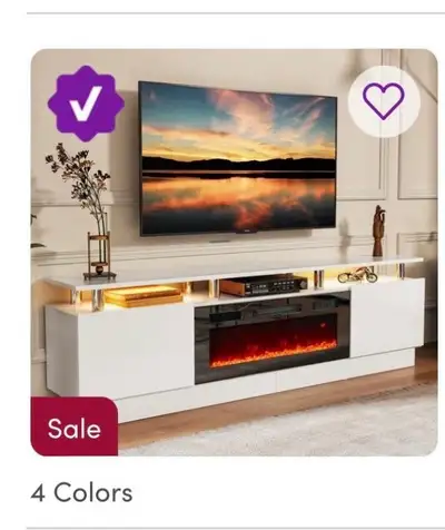 80" Media Console, View more