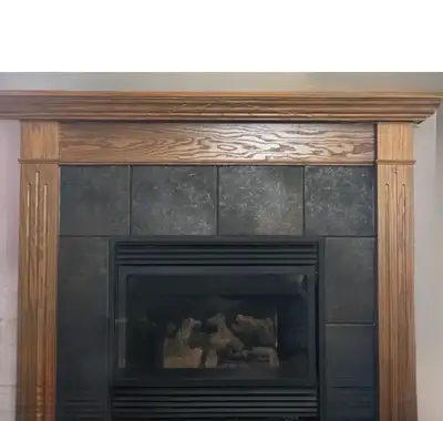 $600 Majestic 33” gas fireplace working, View more