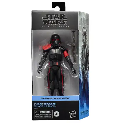 Star Wars the Black Series Exclusive Purge Trooper Action Figure, View more