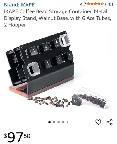 IKAPE Coffee Bean Dispenser, View more