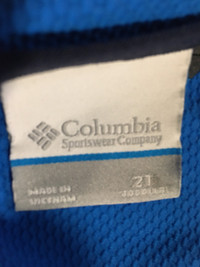 Columbia kids jacket size 2T