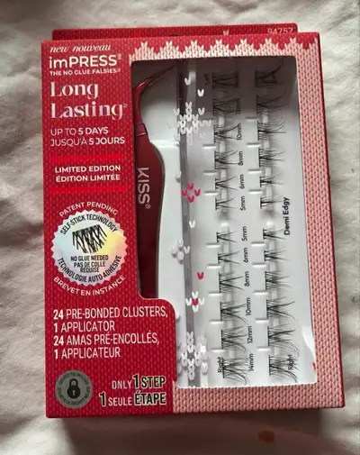 Kiss imPRESS Long Lasting Demi Edgy False Lashes, View more