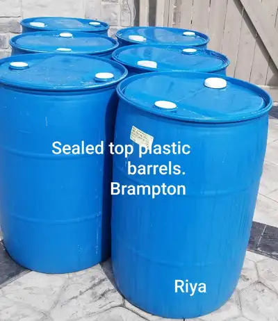 55 Gallons .35 inches tall and 23 inches wide.Previously contained soap,skin fragrance or glycerin ....