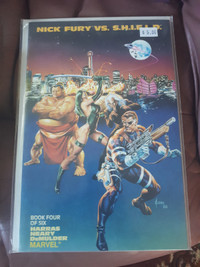 NICK FURY VS SHIELD Marvel COMICS Copper AGE 1988 LOT