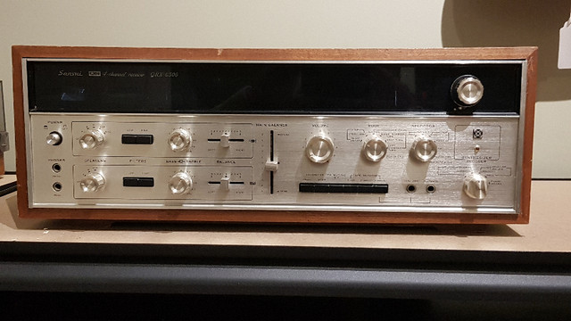 Vintage Sansui QRX 6500 Quad in Stereo Systems & Home Theatre in Belleville