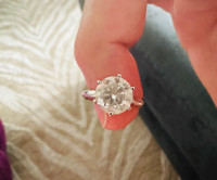 2.92 karat Diamond engagement ring 