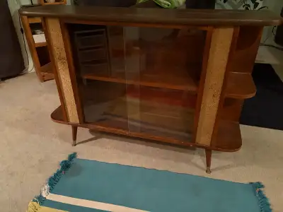 Retro 50s Vintage Display Cabinet, View more