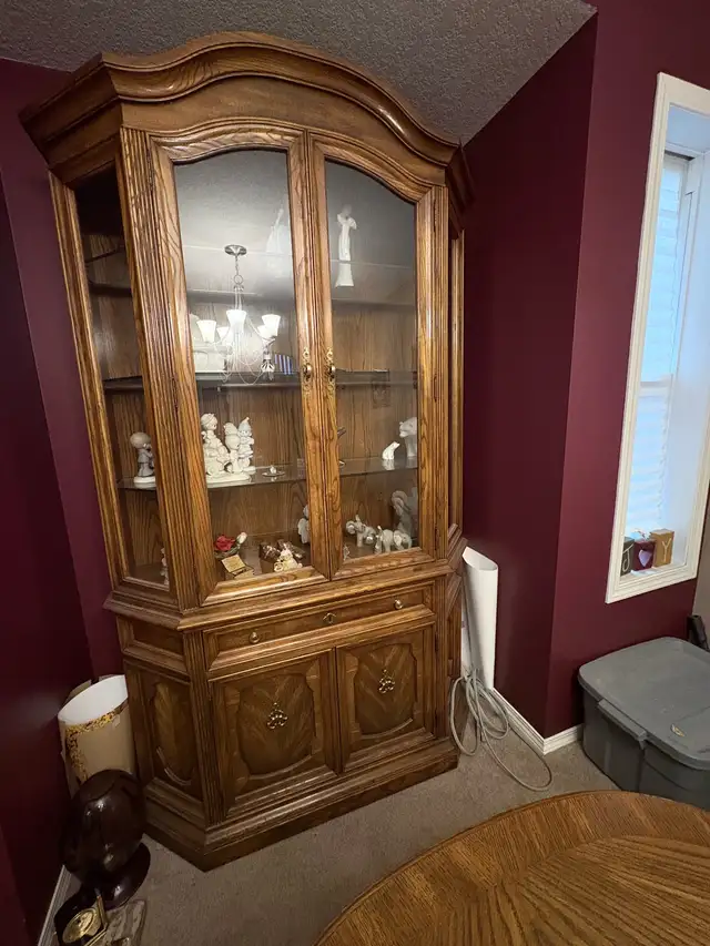 Oak China Cabinet