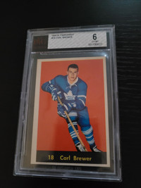 1960-61 #18 Carl Brewer 