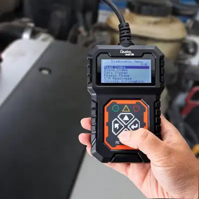 OBD2 diagnostic device for car troubleshooting - reads & deletes, View more