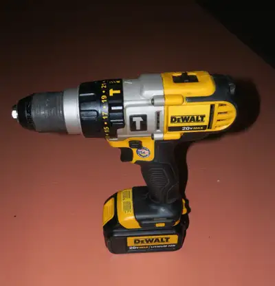 DeWalt 20V Cordless 1/2” Heavy Duty Impact Drill  Model DCD985, View more