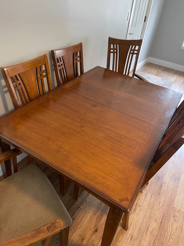 Solid 6 chair dining table/ Dining Tables & Sets