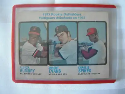 CARTE DE DWIGHT EVANS 1973 ROOKIE, View more