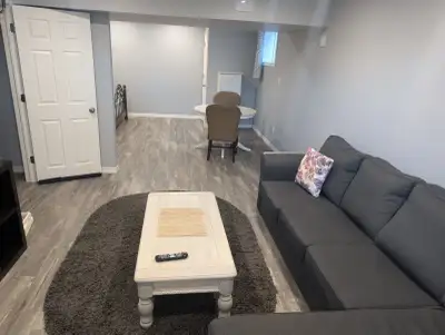 Extra large furnished room for rent. *Short term and single occupancy only* Private washroom, fridge...