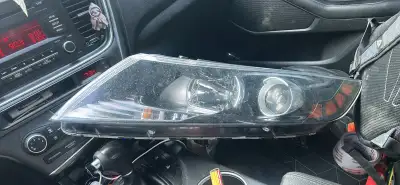 Selling a used driver's side headlight assembly from a 2011-2013 Kia Optima.it is fully functional a...