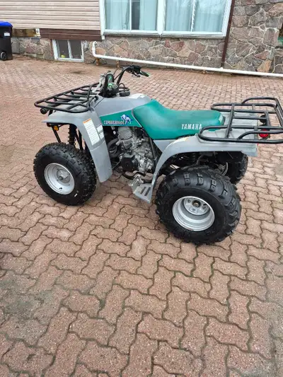 1993 Yamaha timberwolf 2 wheel drive 250 for sale. New tires. Mint shape purchased from original own...