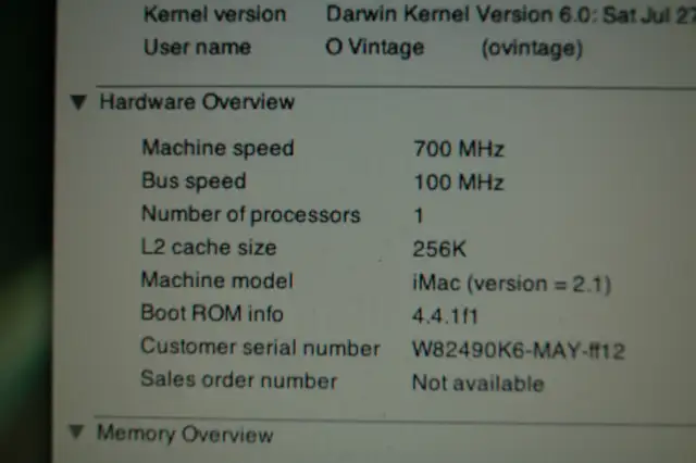 Apple iMac M6498 15” 700Mhz Mac Power PC G4 640 MB RAM 40GB in Desktop Computers in City of Toronto - Image 4