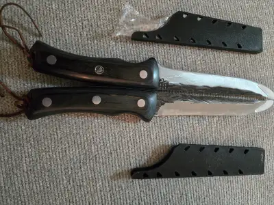 New 2 Piece Forged Kitchen Knives. The Fullhi Hand Forged 6.1-inch boning knife is a highly-rated bu...