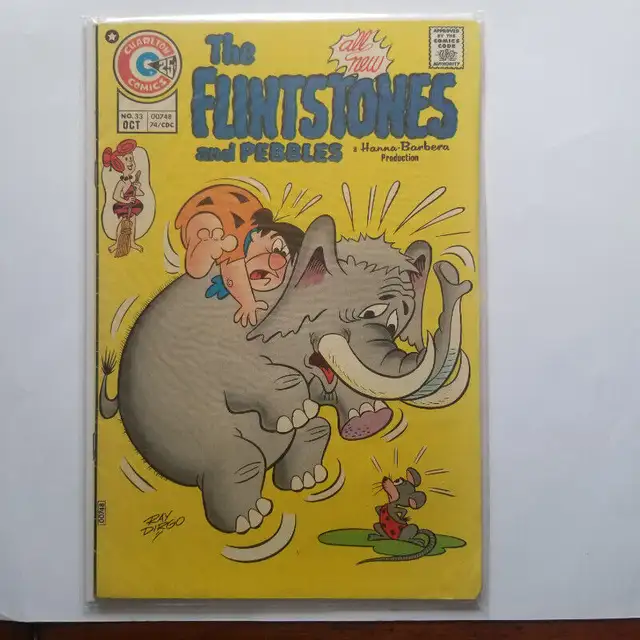 The Flintstones and Pebbles-Charleton Comics issue 33 - Oct 1974