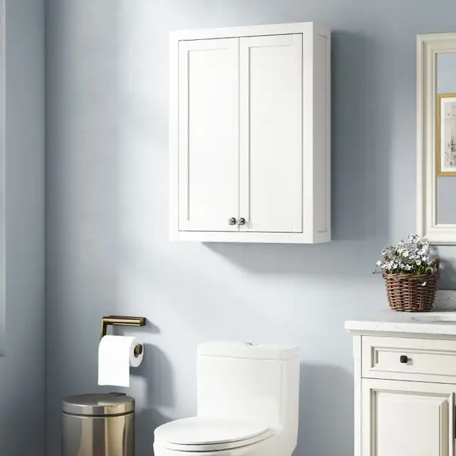 2 doors wall mounted Cabinet, Modern Bathroom Wall Cabinet in Home Décor & Accents in Markham / York Region - Image 2