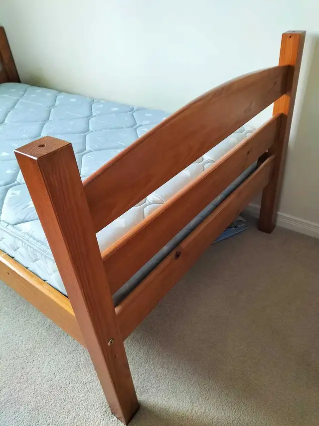 Single Bed Frame and Mattress in Beds & Mattresses in Kitchener / Waterloo - Image 3
